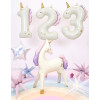 Balão 5 Unicornio 93cm